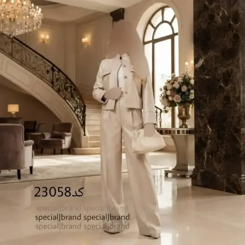 ست کت و شلوار زنانه مازراتی کج راه مدل تارا