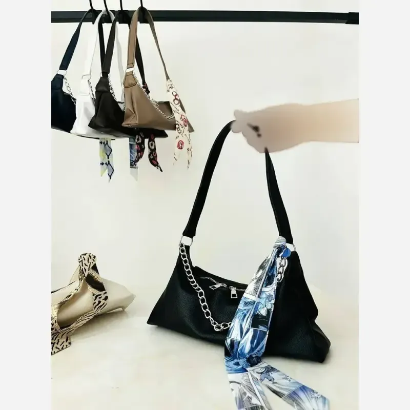 کیف کژوال شال دار رنگبندی کامل