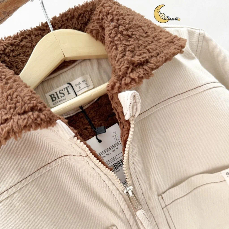 کاپشن کتان پسرانه آستر بوفالو 1 تا 6 سال